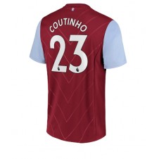Aston Villa Philippe Coutinho #23 Hemmatröja 2022-23 Korta ärmar
